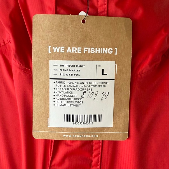 Men's Grundens Trident Jacket - Picture 2 of 3